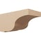Ekena Millwork 8"W x 16"D x 8"H Wide Van Buren Rough Cedar Woodgrain TimberThane Corbel, Primed Tan CORUR08X16X08VANRCPR - alternate 1